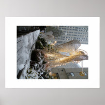 NYC Weihnachtsengel Posterdrucke