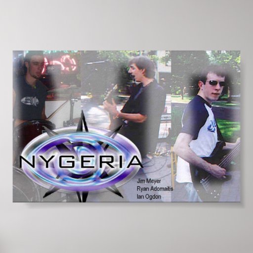 Nygeria Ausflug-Plakat '05
