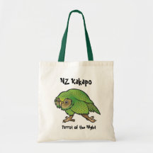 NZ Kakapo-Taschen-Tasche