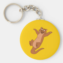 O ist für Otter Schlüsselanhänger