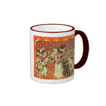 Oaxacan Katze und Kätzchen Kaffeehaferl