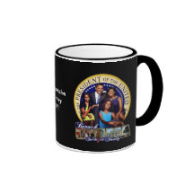 OBAMA-1ST Familie-Becher Tasse