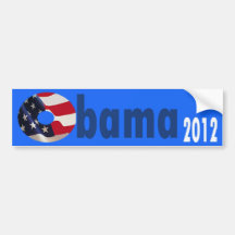 Obama 2012 auto aufkleber
