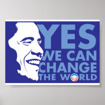 OBAMA-Änderungs-Plakat