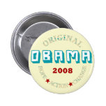 OBAMA ANSTECKNADELBUTTON