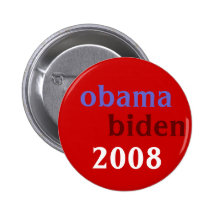 Obama Biden 2008 Anstecknadel
