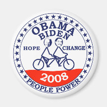 Obama Biden 2008 Kühlschrankmagnete