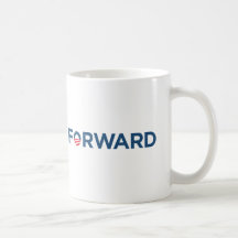 Obama Biden 2012 vorwärts (dunkelblau) Kaffee Haferl