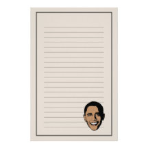 Obama-Briefpapier Personalisiertes Druckpapier