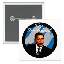 Obama der Präsident Anstecknadelbutton