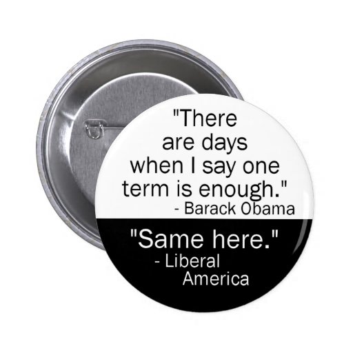 Obama ein Ausdruck-Knopf Anstecknadelbutton