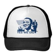 Obama-Einweihung ja taten wir Cap