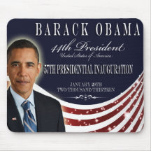 Obama-Einweihungs-Andenken 2013 Mousepad