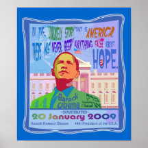 Obama-Einweihungs-Plakat