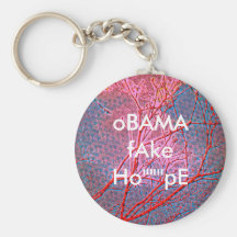 OBAMA-Fake Hoffnung Schlüsselanhänger