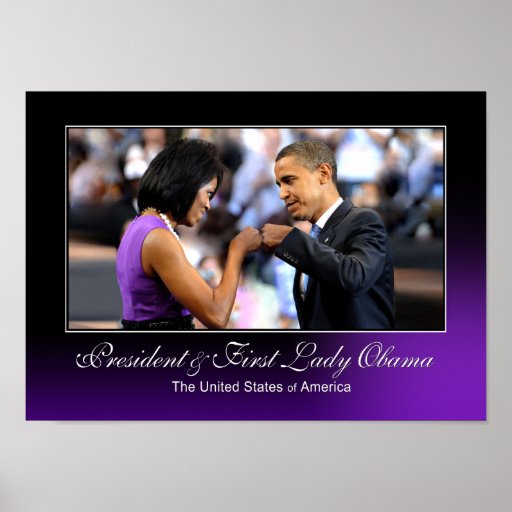 Obama-Faust-Stoß-Plakat
