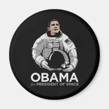 Obama für Präsidenten des Raumes Magnete