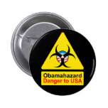 Obama-Gefahrenknöpfe Buttons