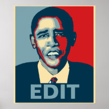 Obama-Gewohnheit Plakate