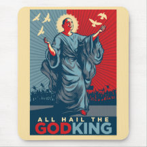 Obama-Gott-König Mousepad