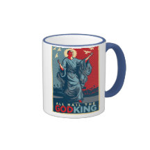 Obama Gott-König Mug Tee Tasse