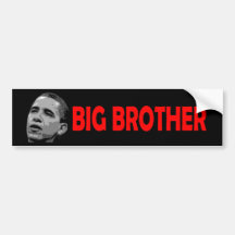 Obama: Großer Bruder Autosticker