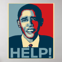Obama-Hilfe Posterdrucke