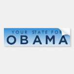 Obama "Ihr Staats-" personalisierter Stoßaufkleber Autosticker