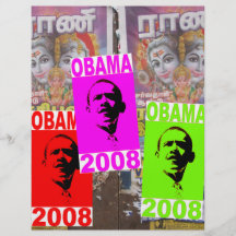 Obama in Indien Flyer