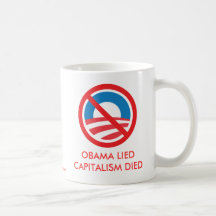 OBAMA LAG, KAPITALISMUS STARB KAFFEE TASSE