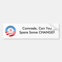 Obama-Logo, Kamerad, können Sie etwas ÄNDERUNG ers Autosticker
