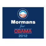 Obama MORMANS Postkarte