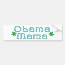 Obama-Mutter Autoaufkleber