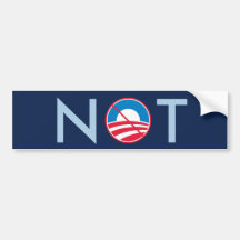 Obama NICHT Auto Sticker