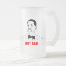 Obama nicht schlechtes meme Raserei-Gesichts-Comic Haferl