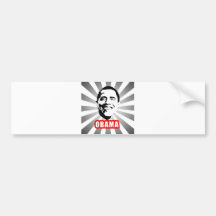 Obama-Plakat Autoaufkleber