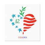 Obama"Plakat" Leinwand Leinwanddrucke