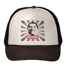 Obama-Plakat-T-Shirt Baseball Caps