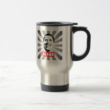 Obama-Plakat-T-Shirt Teetasse