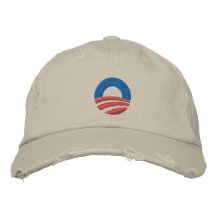 Obama stickte Logo-Baseballmütze