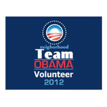 Obama-TEAM Postkarten