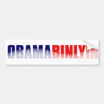 Obamabinlyin Auto Sticker