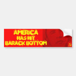 Obamanomics: Amerika an Barack Unterseite Autosticker