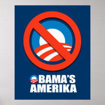 OBAMAS AMERIKA PLAKATDRUCKE