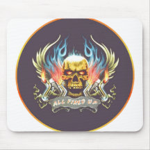 oben abgefeuert mousepad