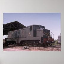 Obervolta, W. Afrika, ANCF Straßendiesel Poster
