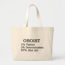 Oboist-Heißluft Einkaufstasche