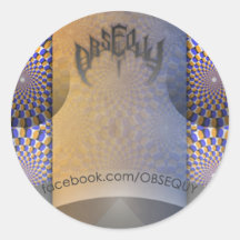 Obsequy Grund Promoaufkleber