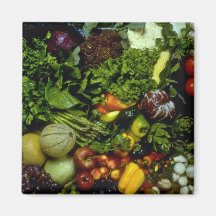 Obst und Gemüse Kühlschrankmagnete