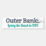 OBX Autoaufkleber - Lieben des Strandes in OBX